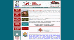 Desktop Screenshot of kpinspections.com